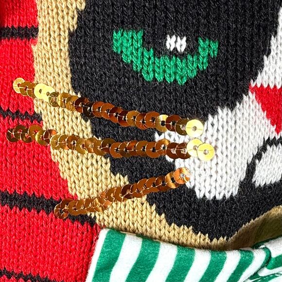 Ugly Christmas Sweater Grumpy Cat Adult Size S Holiday Pullover - Picture 4 of 14